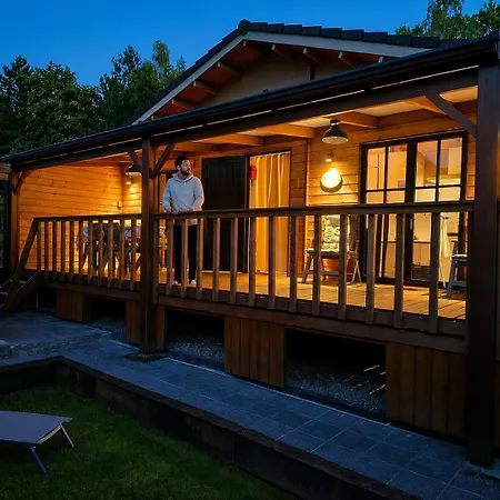 Durbuy, Serenae Chalet, Sauna, Climatisation, Local Pour Velos Et Motos, Familles Bienvenues Durbuy