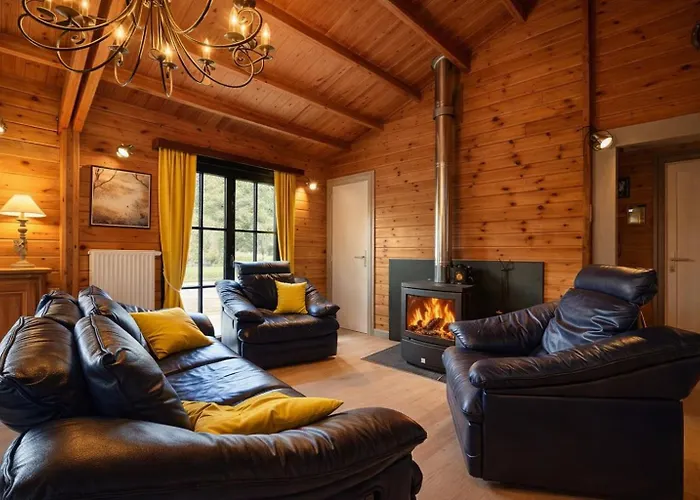 Durbuy, Serenae Chalet, Sauna, Accessible *